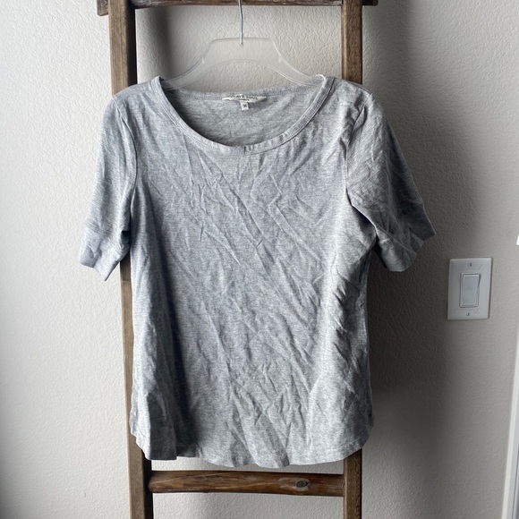 Brave Soul Tops - Brave soul - grey tee size M